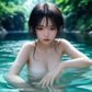 读者小嫂子加油头像，年轻活泼女性正面照